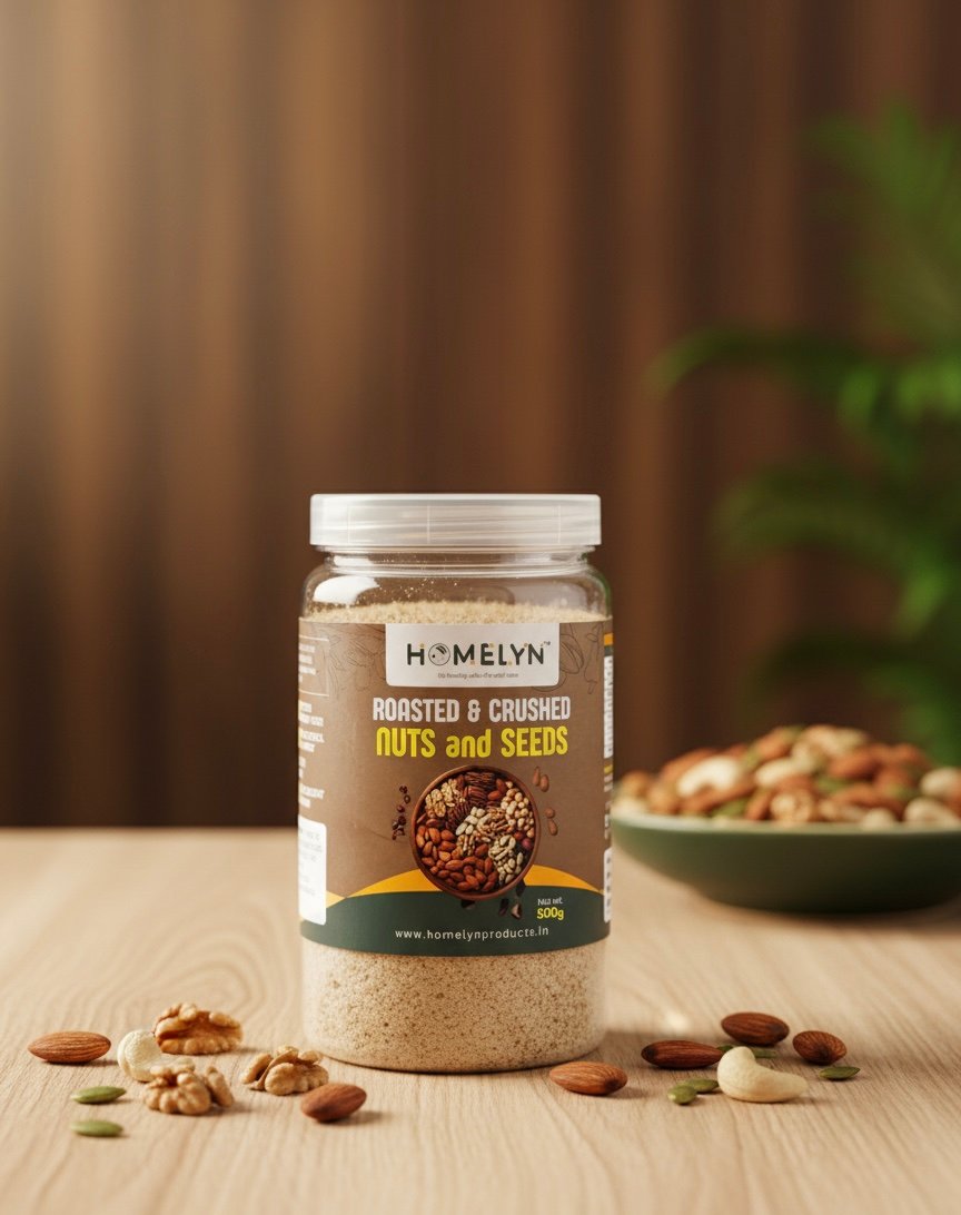 Roasted & Crushed Nuts & Seeds (250g)